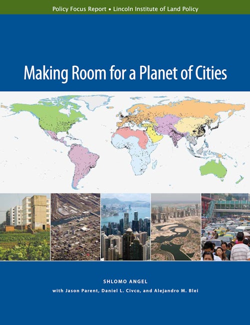 Book cover image for Making Room for a Planet of Cities ISBN: 9781558442122